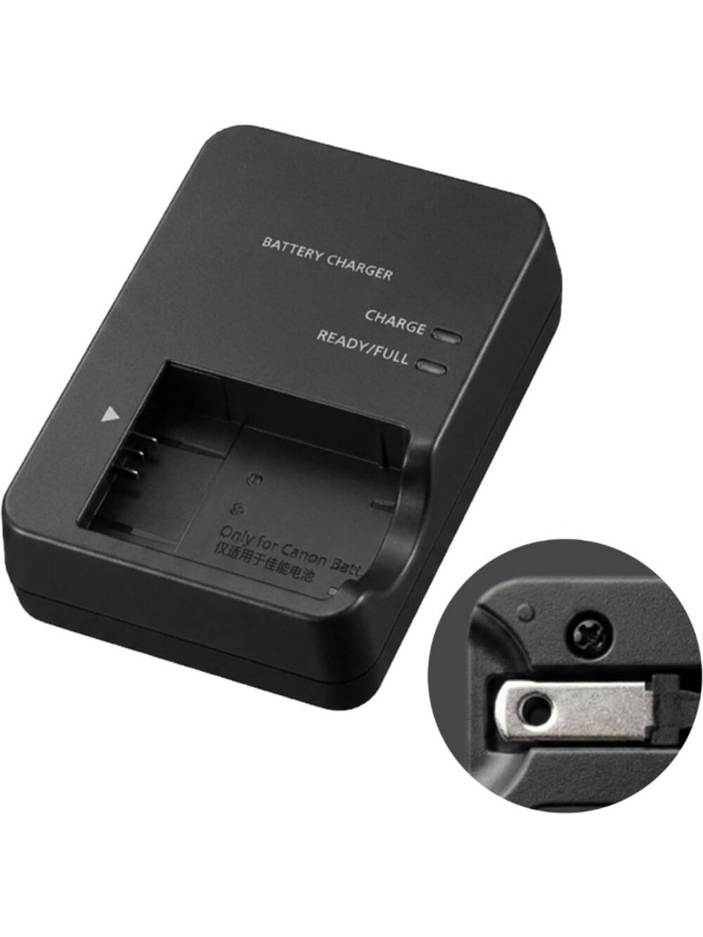 Wall Mount Battery Charger for Canon PowerShot G1 X, G5X, G7X, SX620 & More